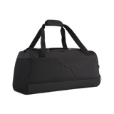 Bolsa PUMA Buzz Medium Sport 091443 negra - Vista frontal con logo en relieve tono sobre tono