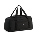 Bolsa PUMA Train All Day Small negra - Vista frontal con logo PUMA blanco