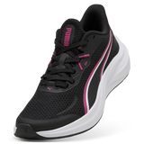 Zapatillas Puma 312413-16 negras y rosas, lateral interior