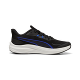 Zapatillas Puma 312413-17 negras y azules, lateral exterior