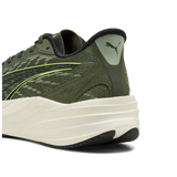 Vista trasera de las zapatillas Puma DARTER PRO 2 312587-21 verde oliva