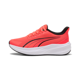 Zapatilla Puma Dasher Lite Sliptech 313325 coral vista lateral exterior con mediasuela PUMALITE