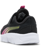 Zapatillas PUMA Flexfocus Modern 313849 negras con detalles rosa - vista trasera