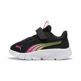 Zapatillas PUMA Flexfocus Modern 313849 negras con detalles rosa - vista lateral exterior