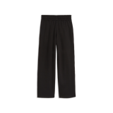 Pantalón Puma ESS Tape Relaxed junior negro 694959-01, vista trasera