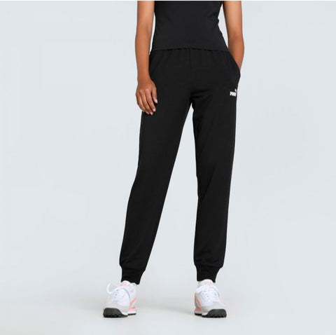 Pantalón mujer Puma Essentials 682460 negro y gris