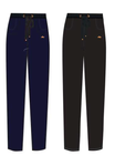 Pantalón mujer SLX Sport luxury recto tiro alto 7852 CON felpa