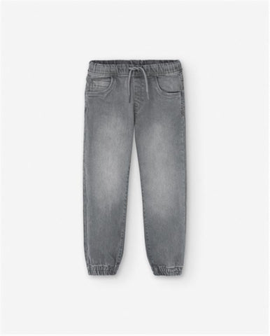 Pantalón niño Losan Denim Tejano Fleece 24028 negro