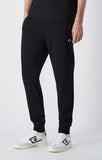 Pantalón hombre Champion SLIM puño y cremallera bolsillos 220807 negro - Puber Sports