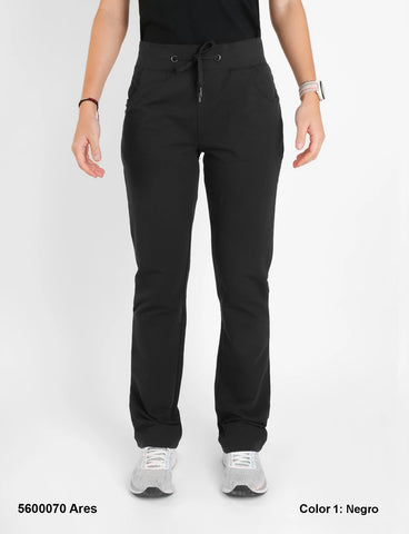 Pantalón mujer Bcn algodón ARES 5600070 Negro