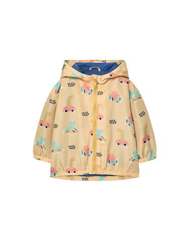 Parka niño Losan bebé nylon Beep beep 25002 Amarillo