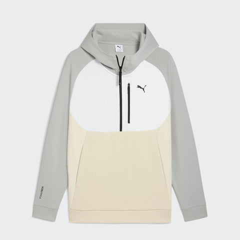 Sudadera hombre PUMA TECH media cremallera y capucha 688044 63 Beig