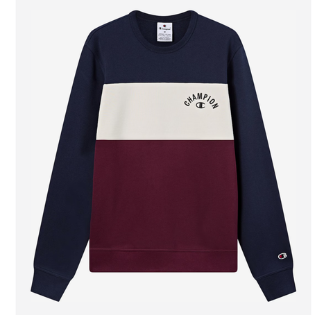 Sudadera hombre Champion Cuello redondo 221228 501 Granate