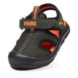 Sandalias niño PUMA cerradas FUN RACER 401576 02 Kaki
