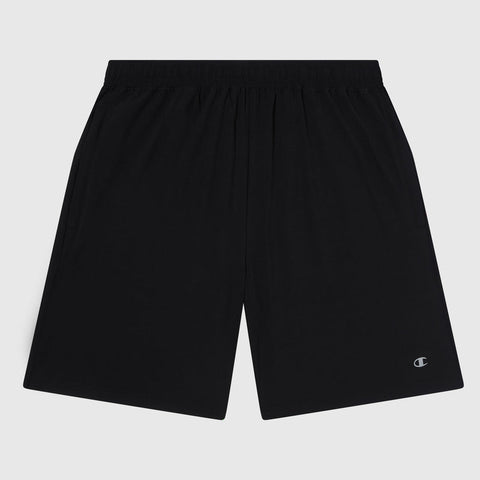 Short hombre Champion Run cremallera bolsillos 221385 Negro