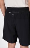 Short hombre Champion Run cremallera bolsillos 221385 Negro