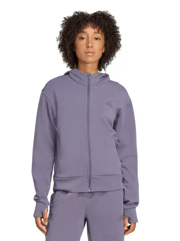 Sudadera ADIDAS Mujer CAPUCHA D4T JX7310 Morado azulado