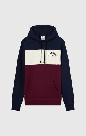 Sudadera hombre Champion algodon capucha 221742 Granate