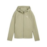 Sudadera mujer PUMA EVOSTRIPE cremallera 688141 82 Verde