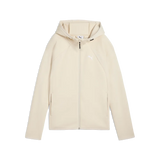 Sudadera mujer PUMA EVOSTRIPE cremallera 688141 87 Beige