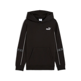 Sudadera niño Puma TAPE y capucha 689169 01 negro