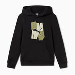 Sudadera niño Puma ESS+ GRAPHIC HOOD BF 686897 01 negro