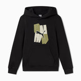 Sudadera niño Puma ESS+ GRAPHIC HOOD BF 686897 01 negro