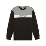 Sudadera hombre PUMA POWER COLORBLOC 681733 01 negro