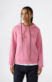 Sudadera mujer Champion capucha y logo pequeño Ps223 Rosa