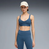 Top PUMA SHAPE BRA - LOW 527479 80 Azul