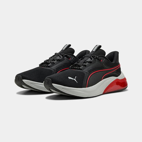 Zapatillas Puma CELL THRILL DASH 311728 04 negro rojo