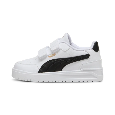 Zapatillas niño Puma SHUFFLE DOWNTOWN 403740 403439 02 blanco negro