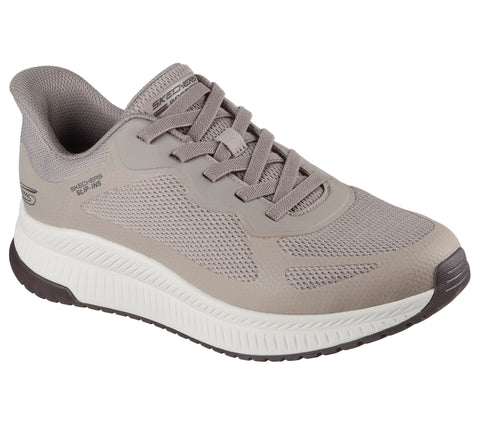 Zapatillas hombre Skechers BOBS SQUAD 4 118423 DKTP beige oscuro