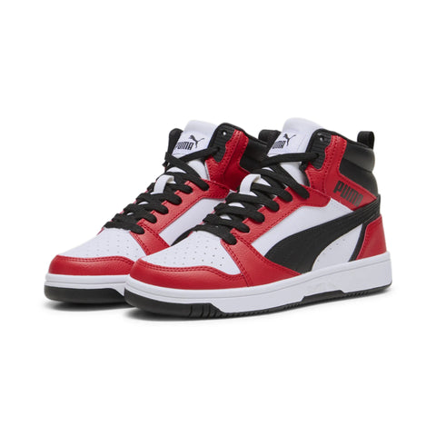 Zapatillas PUMA REBOUND BOTA V6 MID 393831 03 Rojo