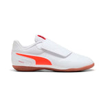 Zapatillas niño futbol sala Puma Truco III velcro 107981 04 Blanco