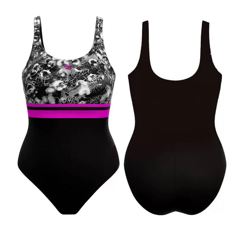 Bañador mujer TURBO MASTER IRIS 80691 02 Gris sublimado