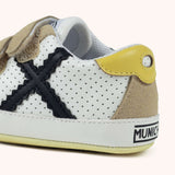 Zapatillas sin suela bebé MUNICH BARRU ZERO 52 Blanco - Puber Sports