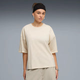 Camiseta Oversized Puma mujer 691883 87 Beig - Puber Sports