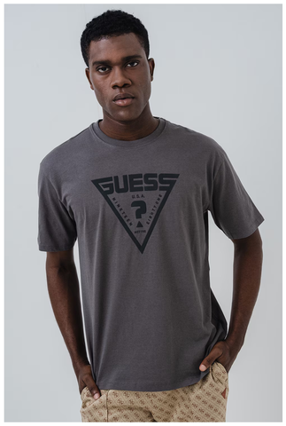 CAMISETA GUESS AZHA CN T-SHIRT Z4BI02 Gris