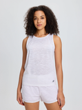 Camiseta Técnica Mujer Rukka Millola LACE Sin Mangas | Blanco