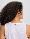 Camiseta Técnica Mujer Rukka Millola LACE Sin Mangas | Blanco