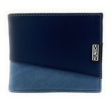 Billetero cartera Munich 163 bicolor azul