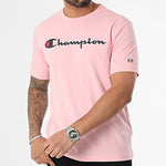 Camiseta CHAMPION CREWNECK T-SHIRT 219831 ps024 rosa