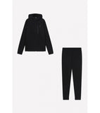 Chandal hombre Champion cremallera y capucha Interlock 221657 Negro - Puber Sports