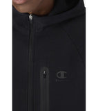 Chandal hombre Champion cremallera y capucha Interlock 221657 Negro - Puber Sports