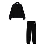 Chándal Champion niña SWEATSUIT 405240 negro KK001, chaqueta y pantalón vistos por separado