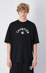 Camiseta Champion Icons logo bordado grande 220798 Negro