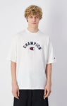 Camiseta Champion Icons logo bordado grande 220798 Blanco