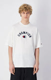 Camiseta Champion Icons logo bordado grande 220798 Blanco