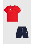 Conjunto Camiseta + short niño Champion 306698 